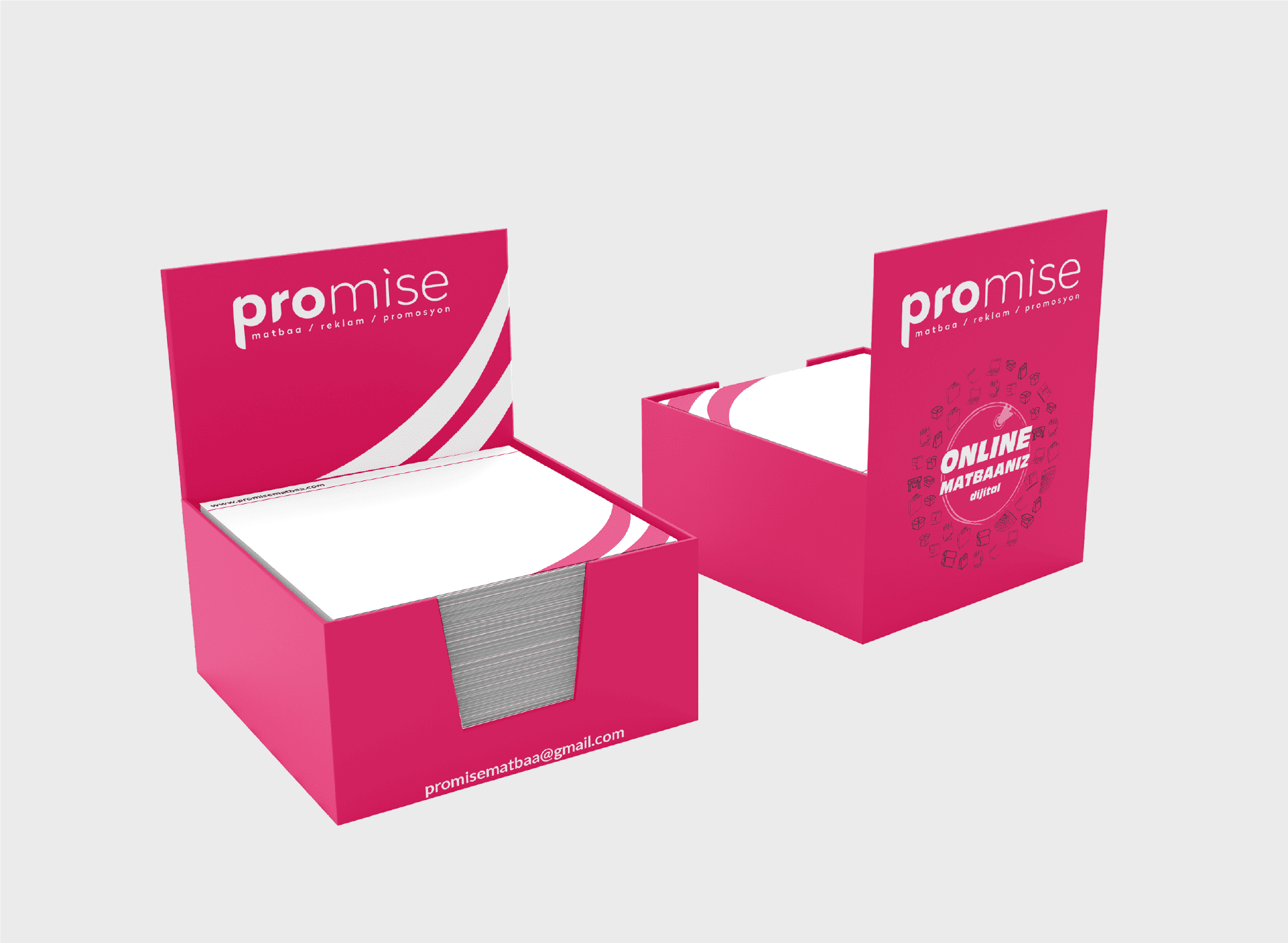 Küp Bloknot - Promise Matbaa