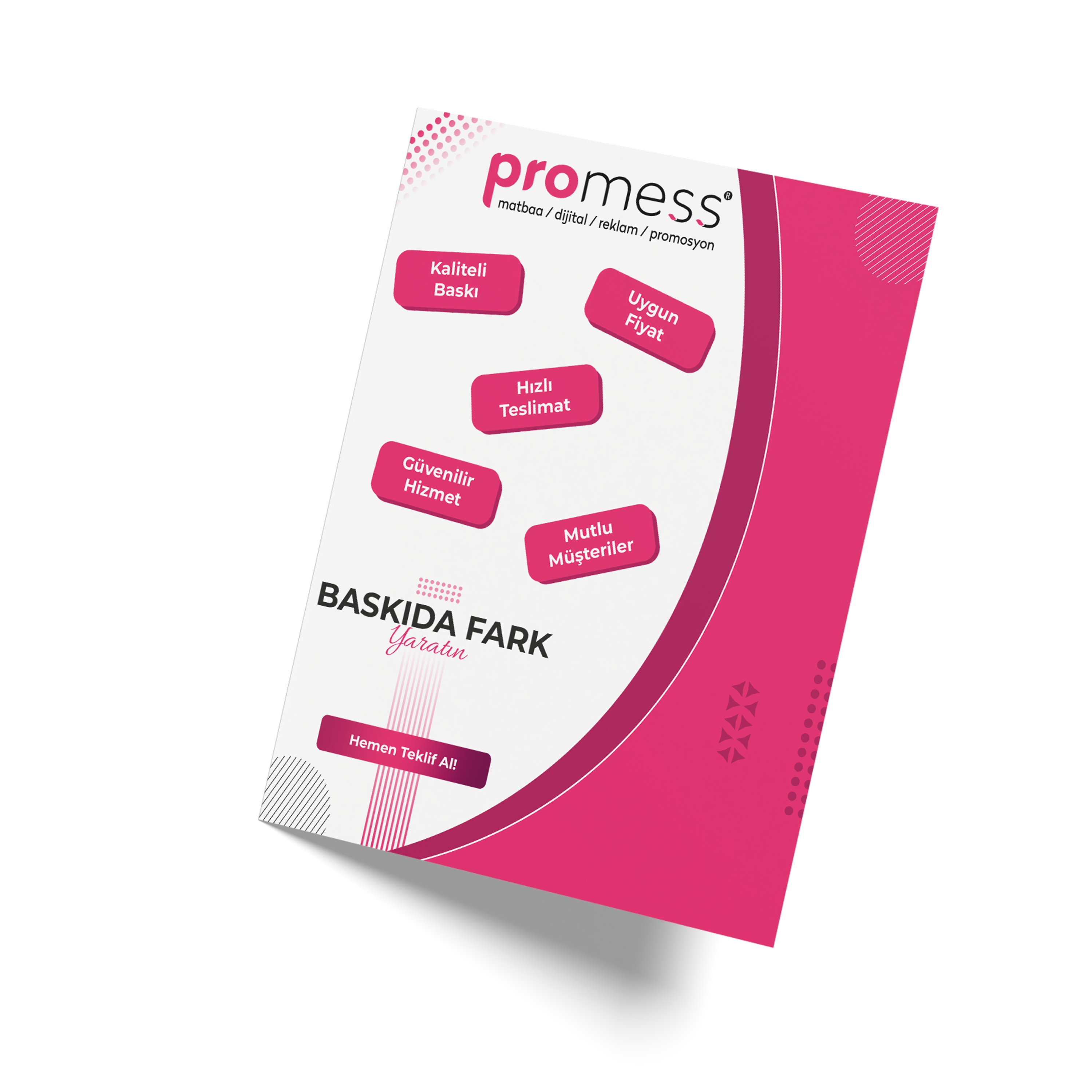 Broşür - Promess Matbaa