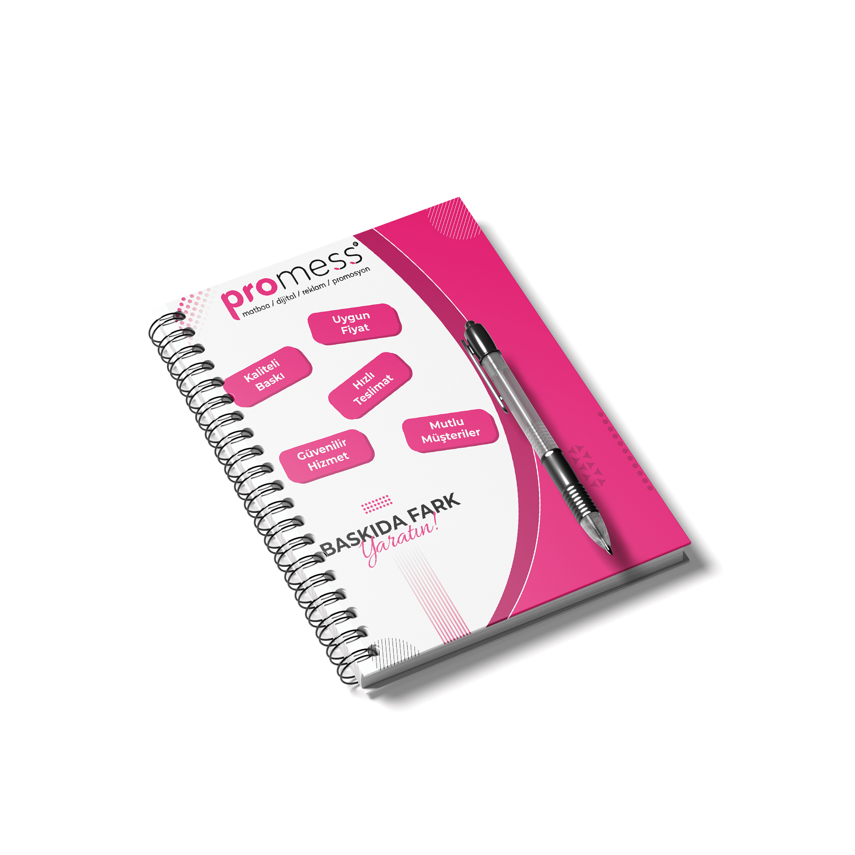 Spiralli Defter - Promess Matbaa