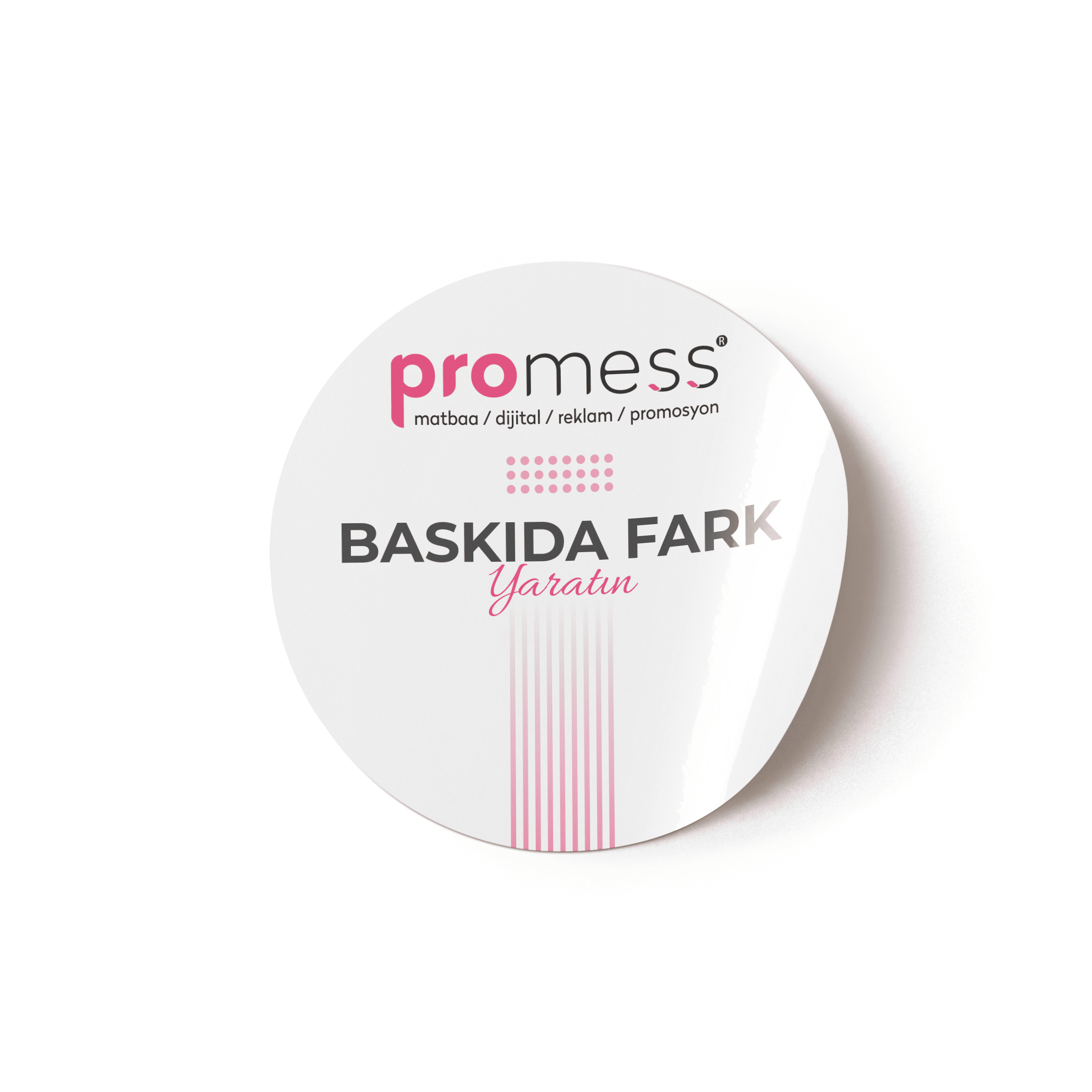 Etiket (Sticker) - Promess Matbaa