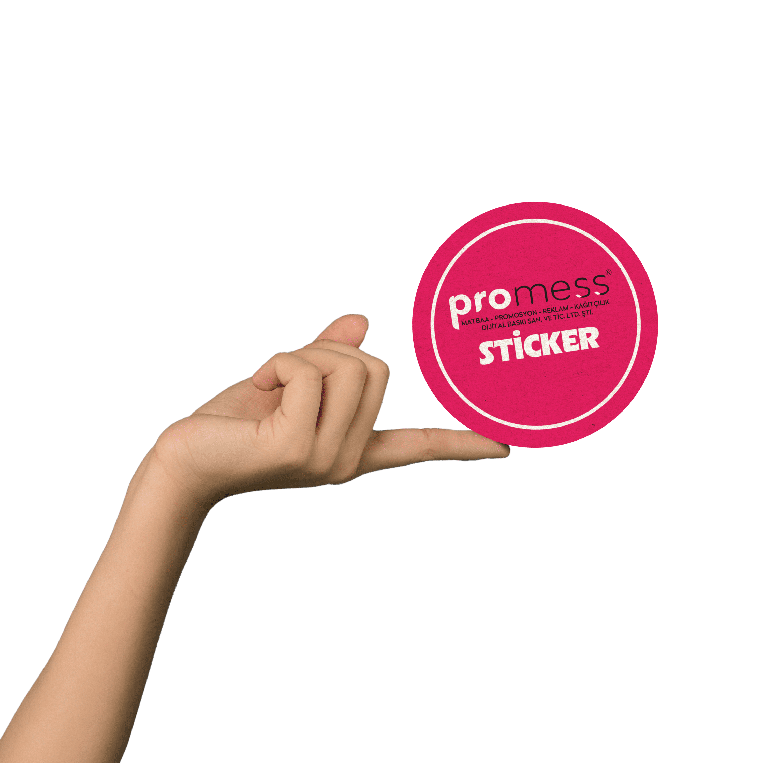Etiket (Sticker) Örnek 2 - Promess Matbaa