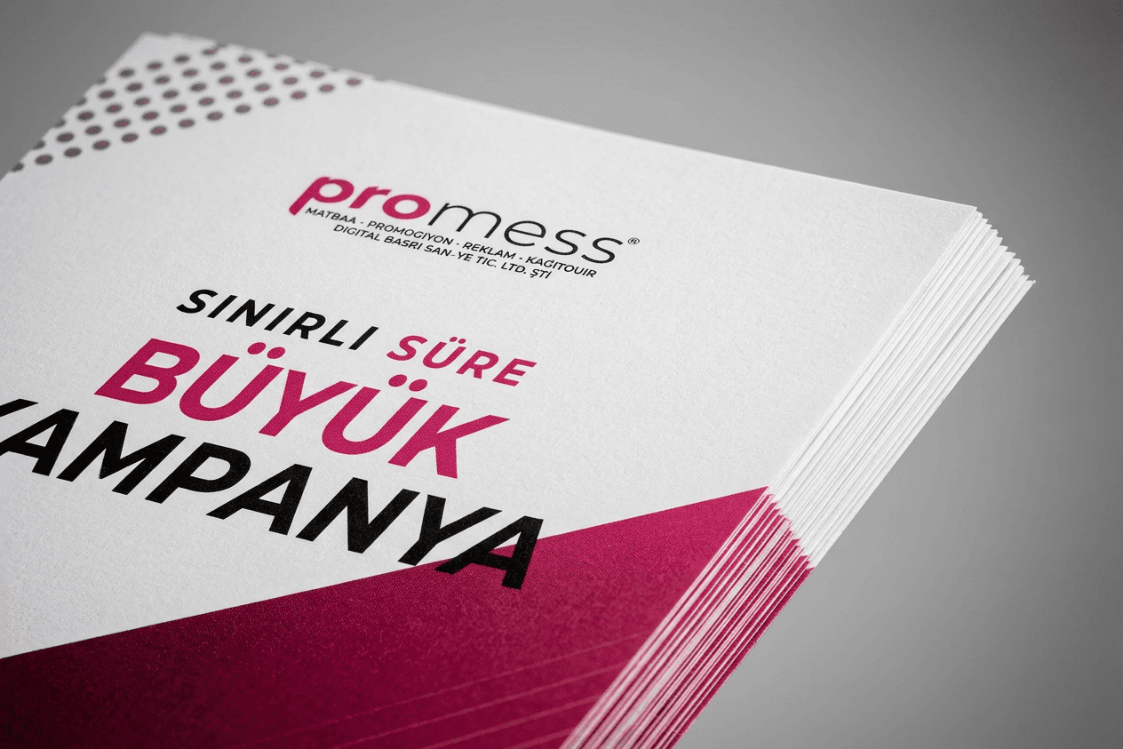 Broşür Örnek 4 - Promess Matbaa