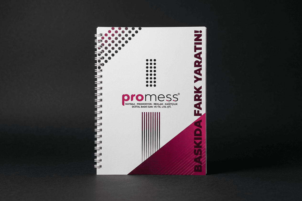 Spiralli Defter Örnek 5 - Promess Matbaa