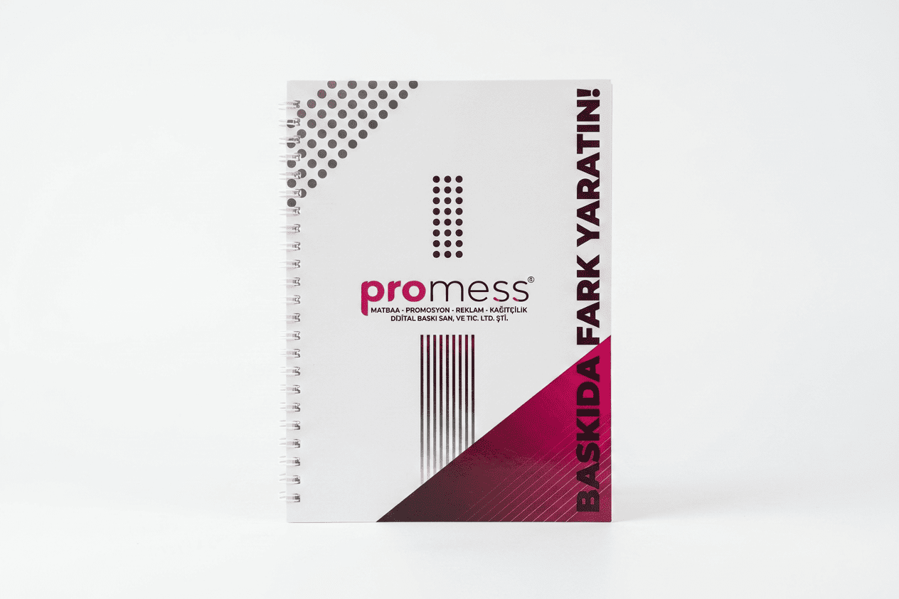 Spiralli Defter Örnek 7 - Promess Matbaa
