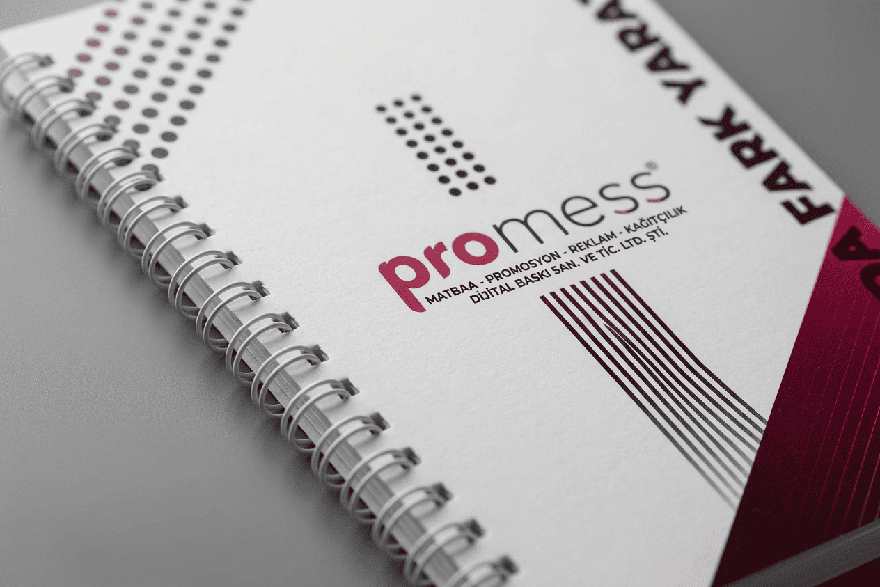Spiralli Defter Örnek 8 - Promess Matbaa