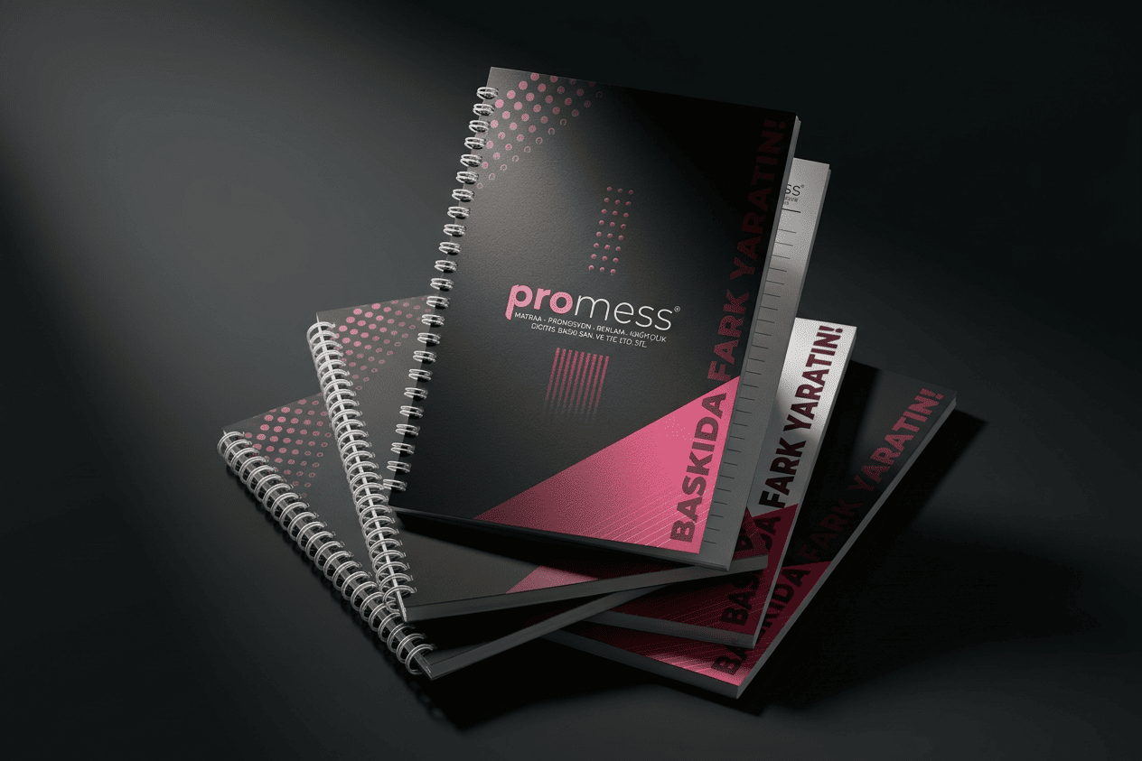 Spiralli Defter - Promess Matbaa