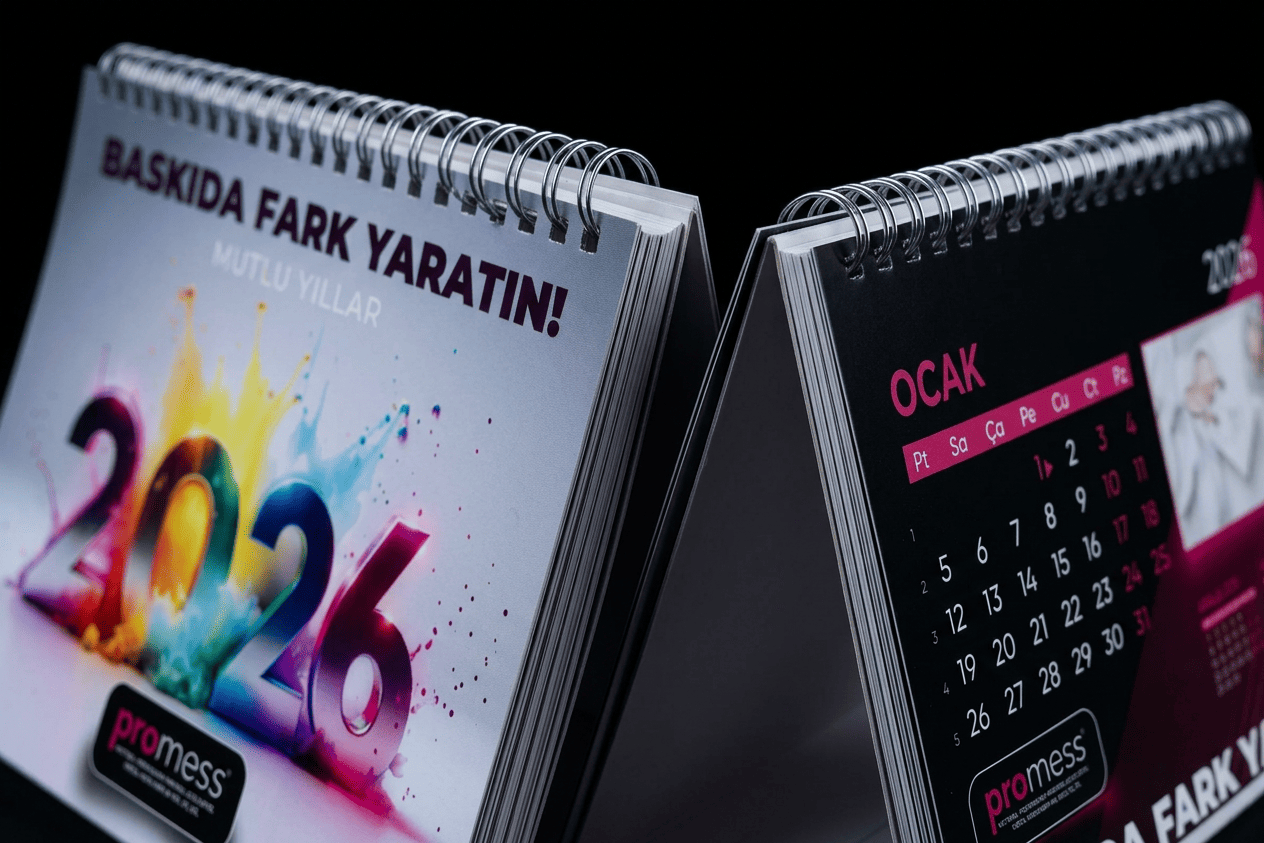 Masa Takvimi Örnek 4 - Promess Matbaa