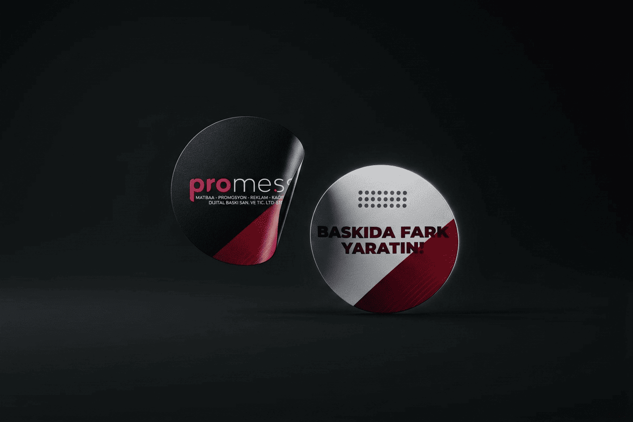Etiket (Sticker) - Promess Matbaa