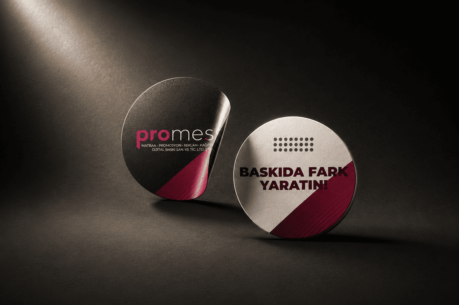 Etiket (Sticker) Örnek 2 - Promess Matbaa
