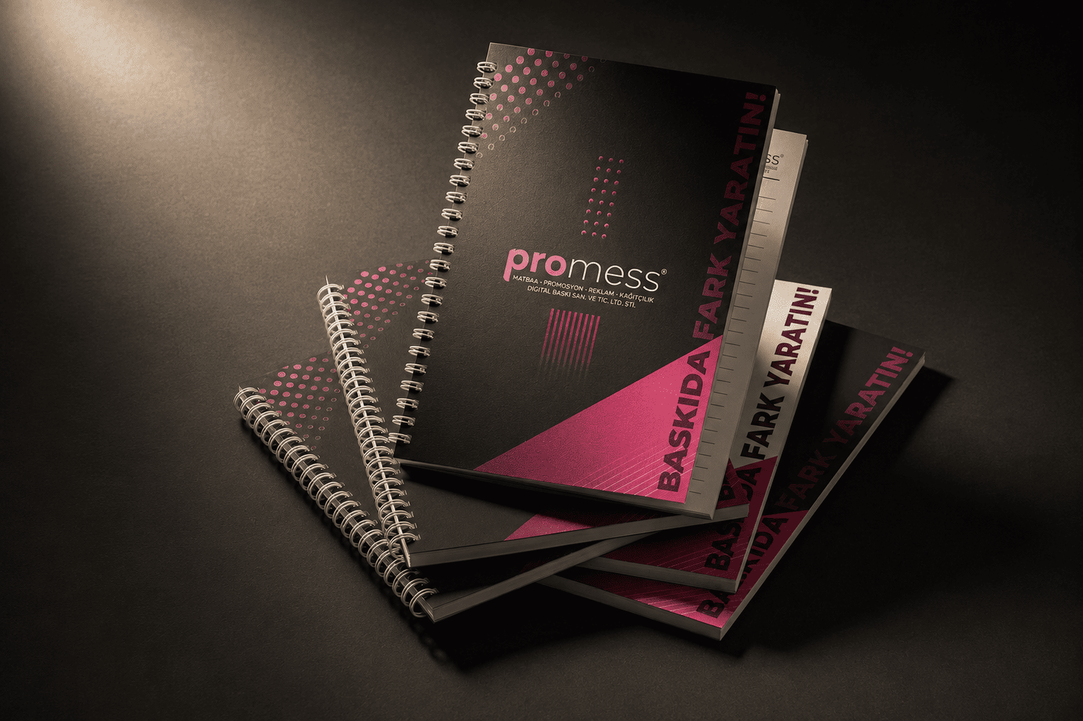 Spiralli Defter Örnek 2 - Promess Matbaa