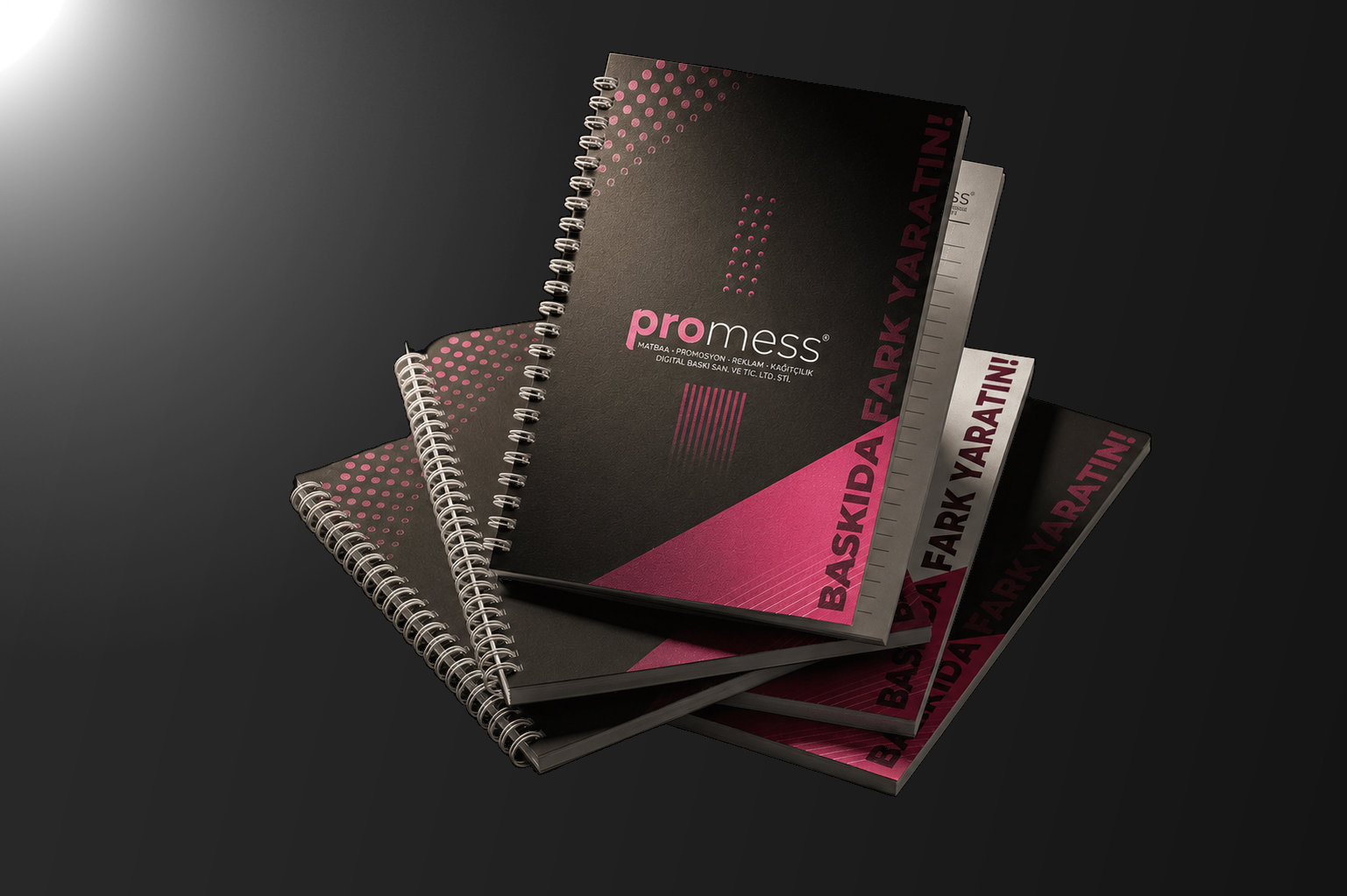 Spiralli Defter Örnek 10 - Promess Matbaa