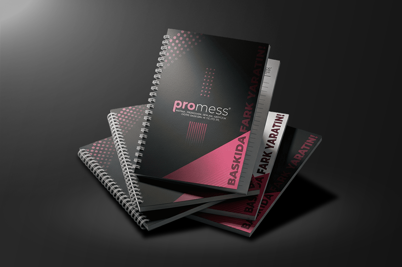 Spiralli Defter - Promess Matbaa